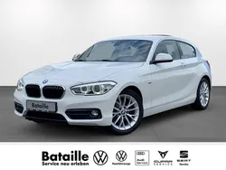 Weiß Gebraucht 2016 BMW 118 Sport Line Kleinwagen | 14.370 € (Fairer Preis)