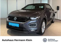 Grau Gebraucht 2021 VW T-Roc Cabriolet R-line Cabrio | 25.990 € (Etwas zu teuer)