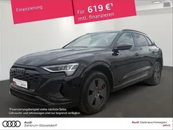 Mythosschwarz metallic Gebraucht 2023 Audi Q8 e-tron S-Line SUV | 53.690 € (Etwas zu teuer)