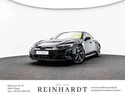 Mythosschwarz metallic Gebraucht 2022 Audi e-tron GT quattro Ambiente Limousine | 54.460 € (Superpreis)