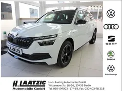 Moon weiß metallic (metallic) Gebraucht 2023 Skoda Kamiq Monte Carlo SUV | 31.900 €