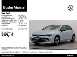 Crystal ice blue metallic Gebraucht 2025 VW Golf VIII Goal Limousine | 24.960 € (Superpreis)