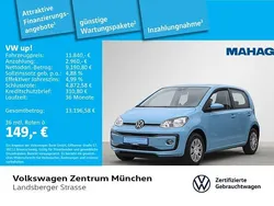 Blau Gebraucht 2021 VW up! Move Kleinwagen | 11.840 € (Guter Preis)