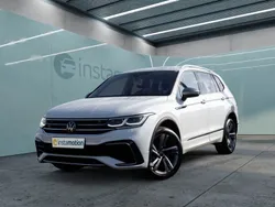 Weiß Gebraucht 2023 VW Tiguan Allspace R-line SUV | 43.099 € (Fairer Preis)