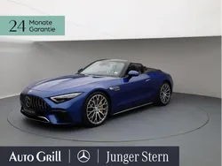 Metalliclack spektralblau Gebraucht 2024 Mercedes SL55 AMG AMG Cabrio | 120.680 € (Guter Preis)