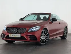 Rot Gebraucht 2022 Mercedes C300 AMG line Cabrio | 43.960 € (Fairer Preis)