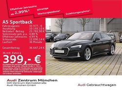 Schwarz Gebraucht 2022 Audi A5 Sportback Advanced Kleinwagen | 33.977 € (Fairer Preis)