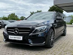 Schwarz Gebraucht 2015 Mercedes C250 AMG line Kombi | 14.950 € (Guter Preis)