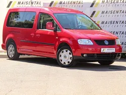 Rot Gebraucht 2009 VW Caddy Maxi Life Life Van / Kleinbus | 8.999 € (Etwas zu teuer)