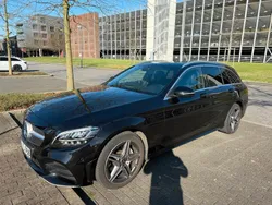 Schwarz Gebraucht 2018 Mercedes C200 AMG line Kombi | 27.000 € (Guter Preis)