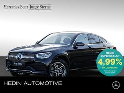 Schwarz Gebraucht 2022 Mercedes GLC300e AMG Coupé | 50.990 € (Etwas zu teuer)