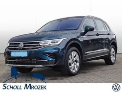 Blau Gebraucht 2021 VW Tiguan Elegance SUV | 34.490 € (Fairer Preis)