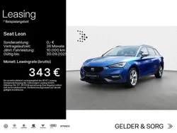 Saphirblau Gebraucht 2024 Seat Leon FR Kombi | 29.190 € (Etwas zu teuer)