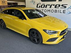 Gelb Gebraucht 2020 Mercedes CLA200 Shooting Brake AMG line Kombi | 22.999 € (Fairer Preis)