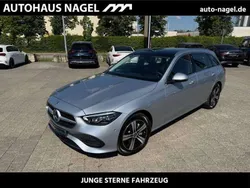 Lack hightechsilber Gebraucht 2024 Mercedes C300e Avantgarde Kombi | 41.888 € (Guter Preis)