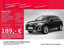 Mythosschwarz metallic Gebraucht 2022 Audi Q5 S-Line SUV | 39.933 € (Guter Preis)