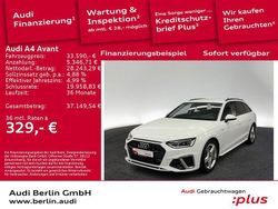Ibisweiß Gebraucht 2022 Audi A4 Ambiente Kombi | 33.590 € (Fairer Preis)