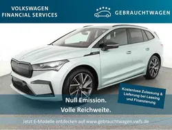 Silber Gebraucht 2022 Skoda Enyaq iV SUV | 32.999 € (Fairer Preis)