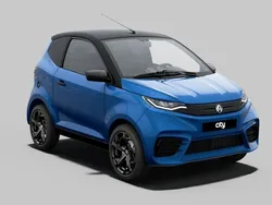 Schwarz, blau, grau und rot Neu 2024 Aixam City Kleinwagen | 17.580 € (Fairer Preis)