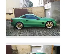 Grün Gebraucht 2002 Mercedes SL500 Style Cabrio | 14.779 €