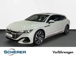 Oryxweiß perlmutteffekt (metallic) Gebraucht 2025 VW Arteon R-line Limousine | 44.700 € (Etwas zu teuer)