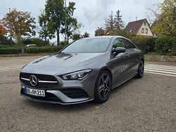 Grau Gebraucht 2021 Mercedes CLA180 AMG line Limousine | 26.000 € (Guter Preis)