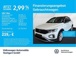 Pure white/schwarz Gebraucht 2025 VW T-Roc Life SUV | 30.930 € (Superpreis)