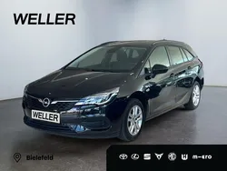 Onyx schwarz Gebraucht 2021 Opel Astra Edition Kombi | 16.480 € (Fairer Preis)