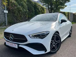 Weiß Gebraucht 2025 Mercedes CLA200 AMG line Limousine | 34.999 € (Fairer Preis)