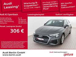 Grau Gebraucht 2024 Audi A3 Sportback S-Line Kleinwagen | 36.200 € (Teuer)