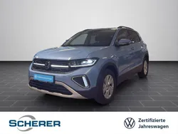Clear blue metallic (metallic) Gebraucht 2024 VW T-Cross Life SUV | 25.500 € (Fairer Preis)