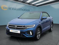 Blau Gebraucht 2024 VW T-Roc Cabriolet Cabrio | 31.949 € (Guter Preis)