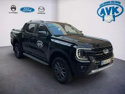 Obsidianschwarz metallic Gebraucht 2025 Ford Ranger Wildtrack Abholung | 52.990 € (Teuer)
