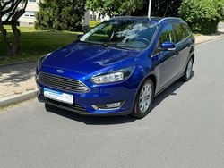 Indicblau metallic Gebraucht 2017 Ford Focus Titanium Kombi | 8.999 € (Fairer Preis)