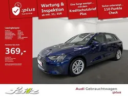 Navarrablau metallic Gebraucht 2022 Audi A3 Sportback e-tron Limousine | 21.810 € (Guter Preis)