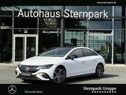 Polarweiß Gebraucht 2024 Mercedes EQE350 AMG Limousine | 48.900 € (Superpreis)
