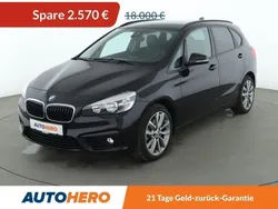 Grau Gebraucht 2015 BMW 220 Active Tourer Sport Line Van / Kleinbus | 15.110 € (Guter Preis)