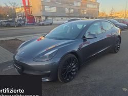 Silber Gebraucht 2022 Tesla Model 3 Performance Limousine | 34.700 € (Fairer Preis)