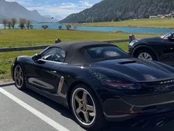 Schwarz Gebraucht 2021 Porsche Boxster Cabrio | 83.900 € (Superpreis)