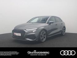 Grau Gebraucht 2023 Audi A3 Sportback S-Line Limousine | 28.980 € (Etwas zu teuer)