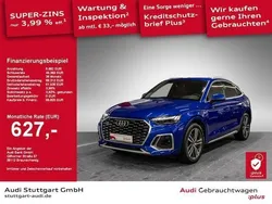 Ultrablau metallic Gebraucht 2024 Audi Q5 Sportback S-Line SUV | 68.820 €