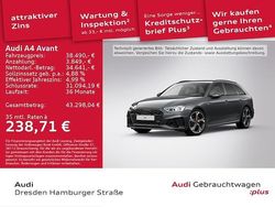Daytonagrau perleffekt Gebraucht 2024 Audi A4 S-Line Kombi | 38.490 € (Fairer Preis)