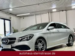 Silber Gebraucht 2018 Mercedes CLA220 Shooting Brake AMG line Kombi | 24.860 € (Etwas zu teuer)