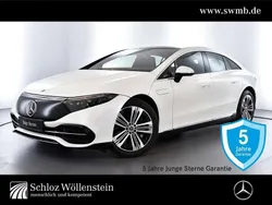 Designo diamantweiß bright Gebraucht 2022 Mercedes EQS450+ Electric Art Limousine | 57.710 € (Superpreis)