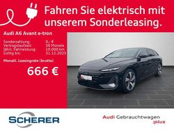 Mythosschwarz metallic (metallic) Gebraucht 2025 Audi A6 e-tron Ambiente Kombi | 72.300 € (Superpreis)