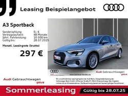 Silber Neu 2025 Audi A3 Sportback Sport Limousine | 35.444 € (Guter Preis)
