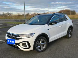 Weiß Gebraucht 2023 VW T-Roc R-line SUV | 29.900 € (Superpreis)