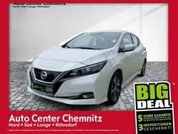 Pearl white Gebraucht 2021 Nissan Leaf Acenta Kleinwagen | 13.598 € (Fairer Preis)