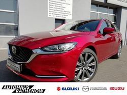 Magmarot metallic Gebraucht 2020 Mazda 6 Sports-Line Kombi | 22.949 € (Etwas zu teuer)