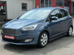 Blau Gebraucht 2018 Ford C-MAX Titanium Van / Kleinbus | 11.900 € (Guter Preis)